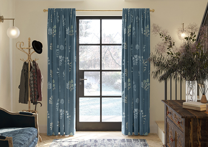 Botanical Velvet, Oceania - Made to Measure Curtains - Image 3